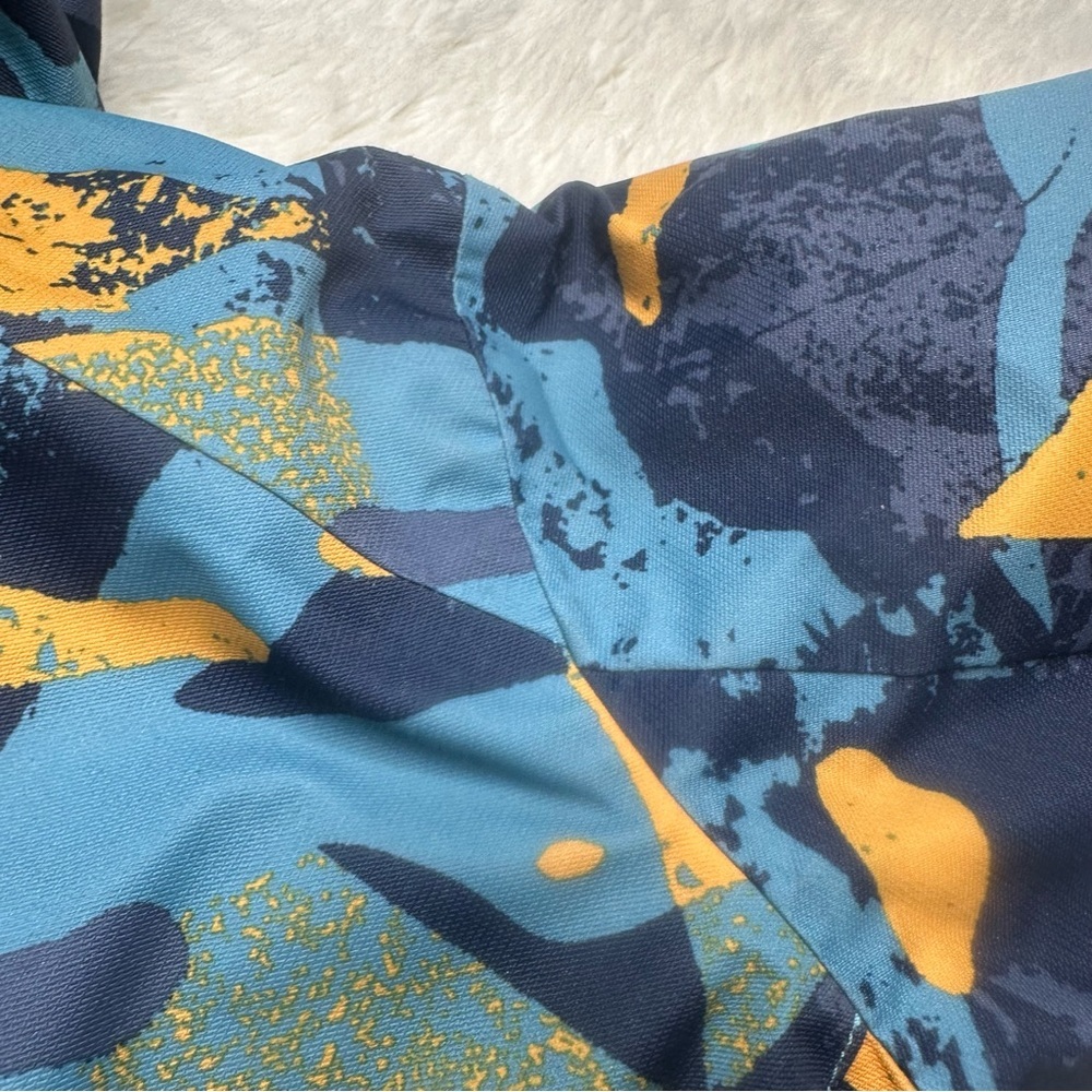 Columbia Whirlibird II Interchange Jacket Blue & Orange Camo Size 7 - Picture 16 of 16